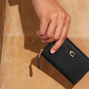 Coach Black credit card wallet